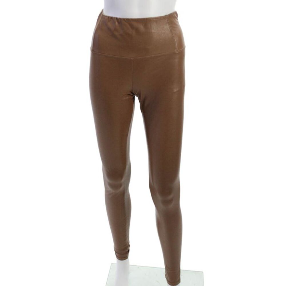 Wilfred Free Women Ankle Leggings Brown Polyurethane Size XS
